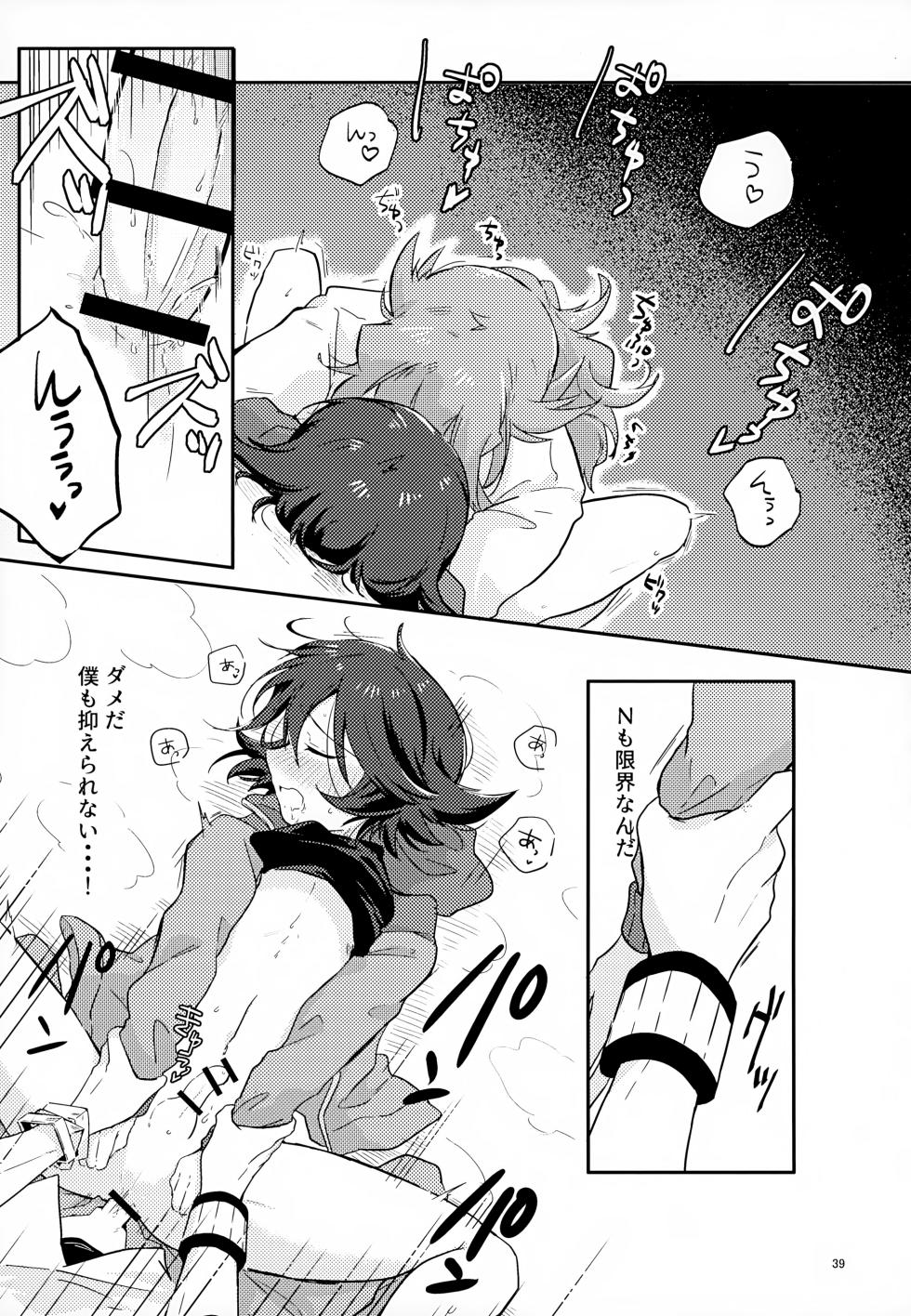 [oke-tarai (oke)] Boku no Sukina Hito (Pokémon Black and White) - Page 39