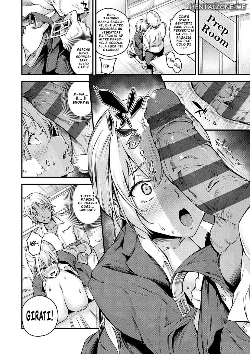 [Nasipasuta] Fuuki Iin Ichijou no Haiboku | La Sconfitta di Ichijou del Consiglio Disciplinare (Mesutoiro) [Italian] [Digital] - Page 10