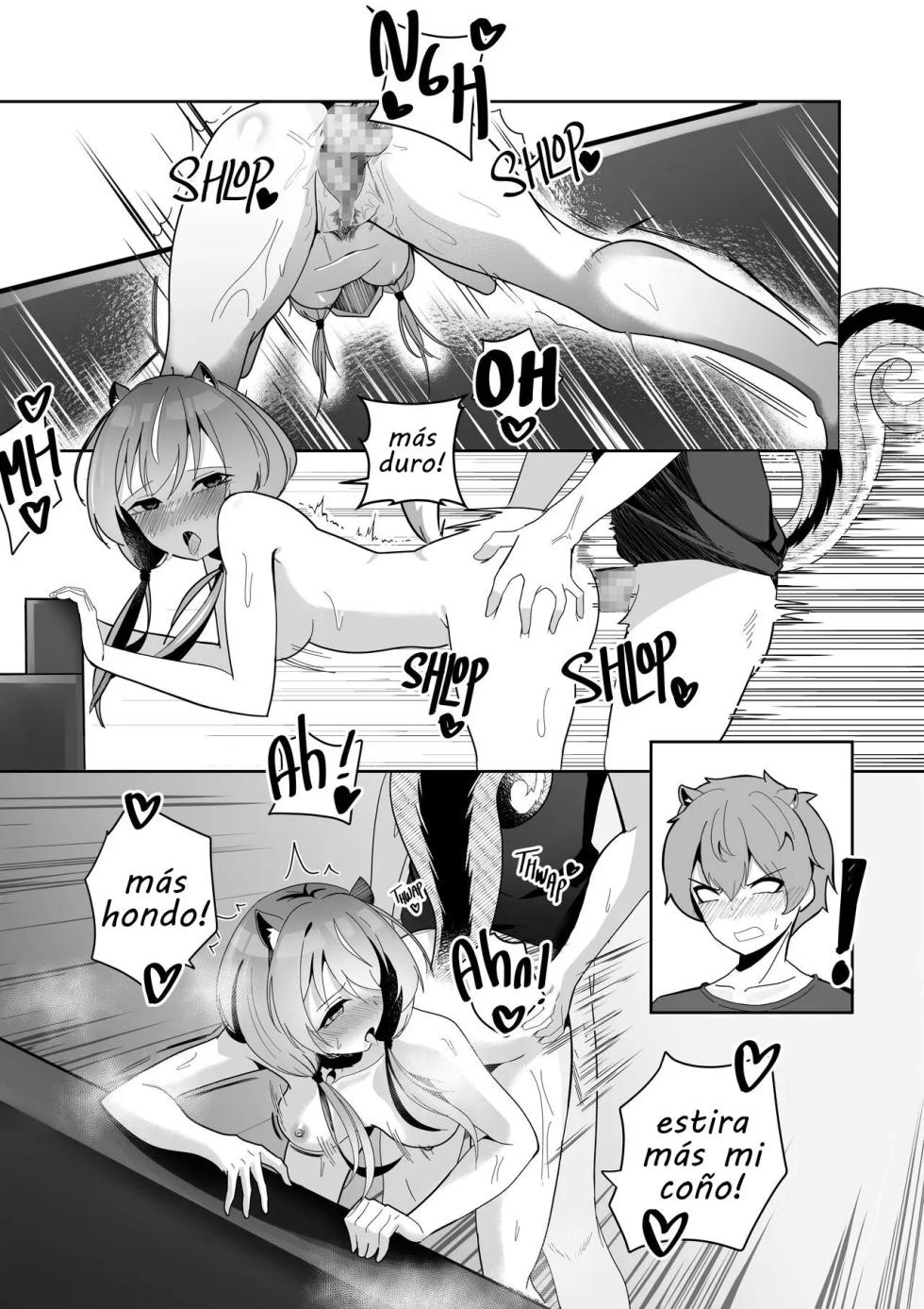 [Raikko9] SQUIRREL(s) IN HEAT!! (Ayunda Risu) [Spanish] [Fans de Hololive] - Page 13