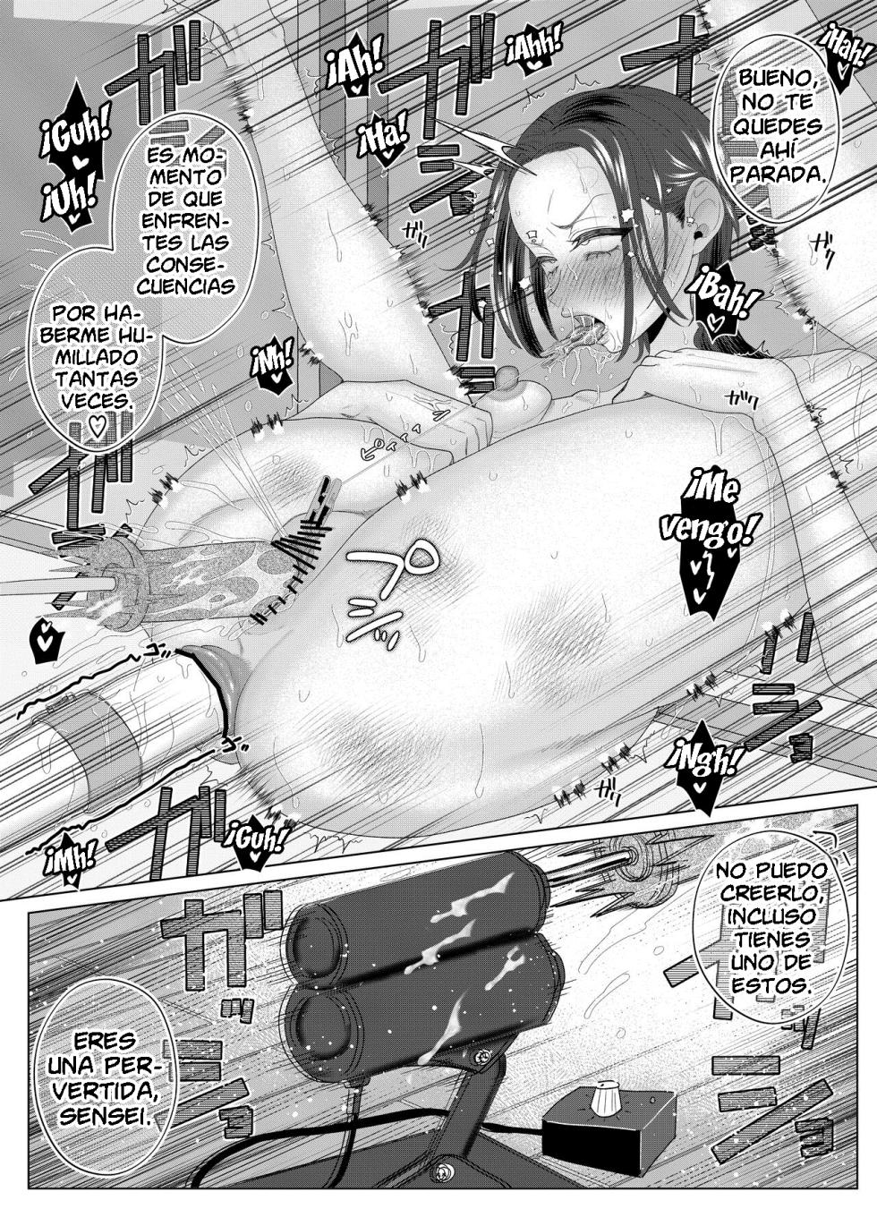 [ASK, (Serakichi.)] Entrenando a una Horrible Profesora usando una Aplicación de Hipnosis hasta Convertirla en una Esclava - Page 20
