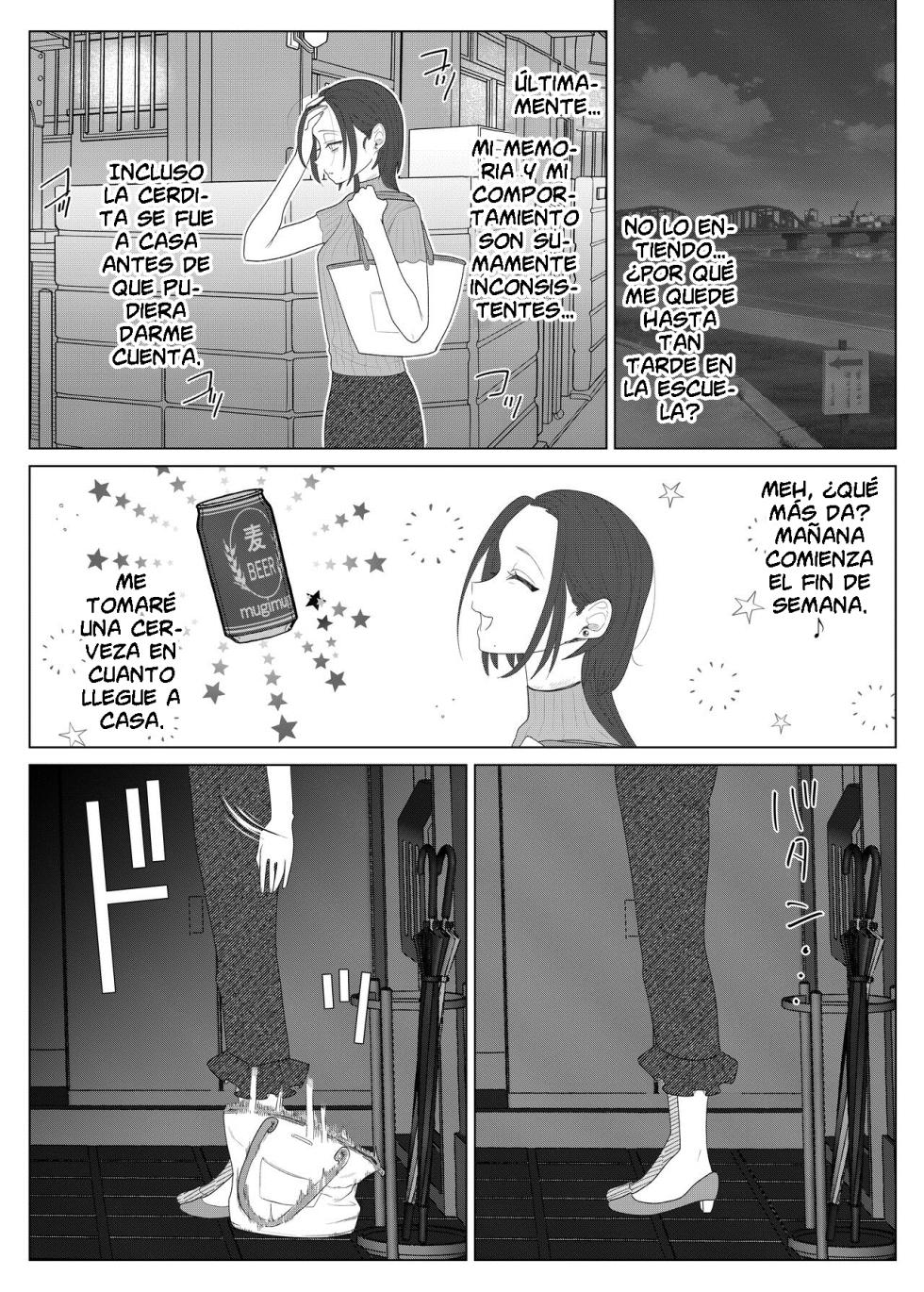 [ASK, (Serakichi.)] Entrenando a una Horrible Profesora usando una Aplicación de Hipnosis hasta Convertirla en una Esclava - Page 31