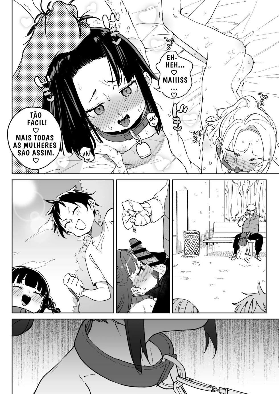[Meshikutteneru. (Atage)] Jinken o Houki Shimashita. [Portuguese-BR] - Page 31