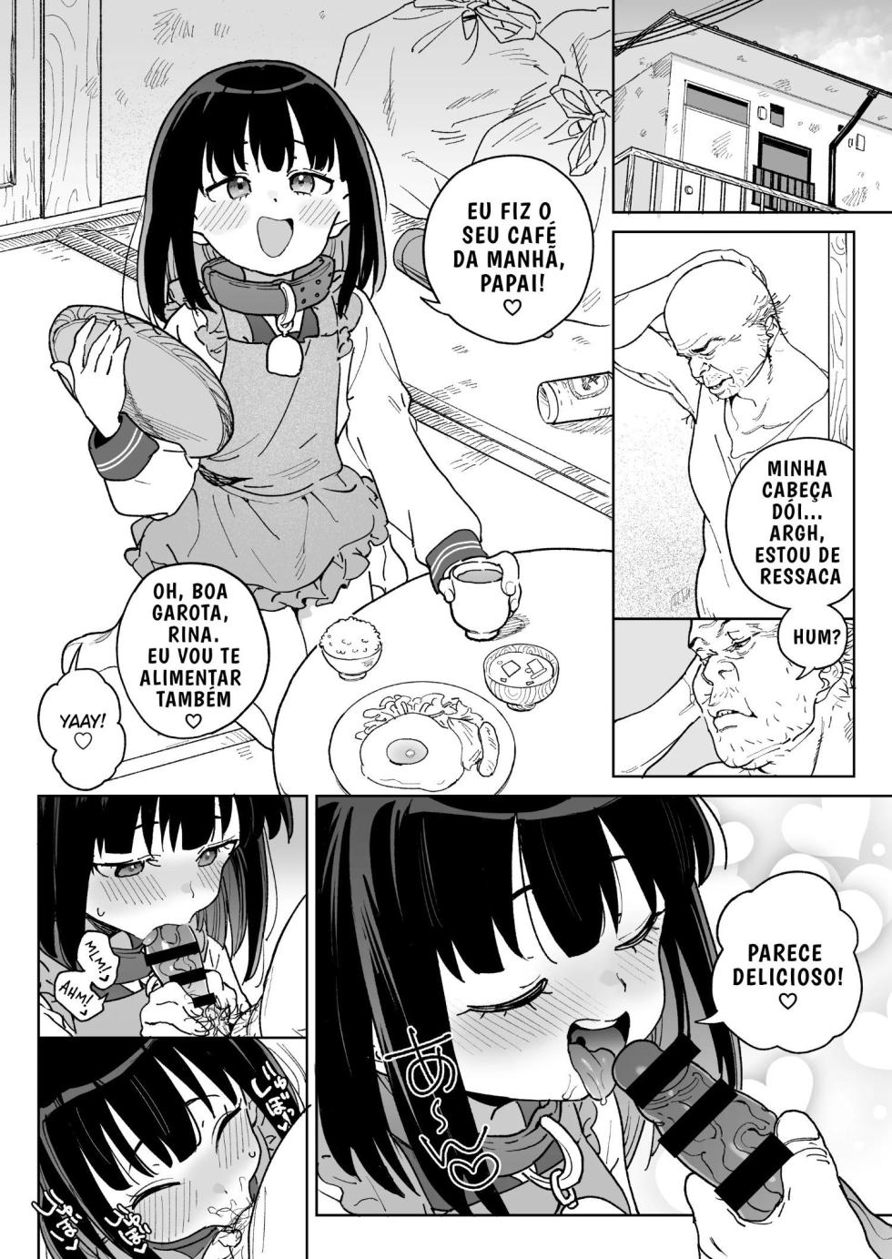 [Meshikutteneru. (Atage)] Jinken o Houki Shimashita. [Portuguese-BR] - Page 37