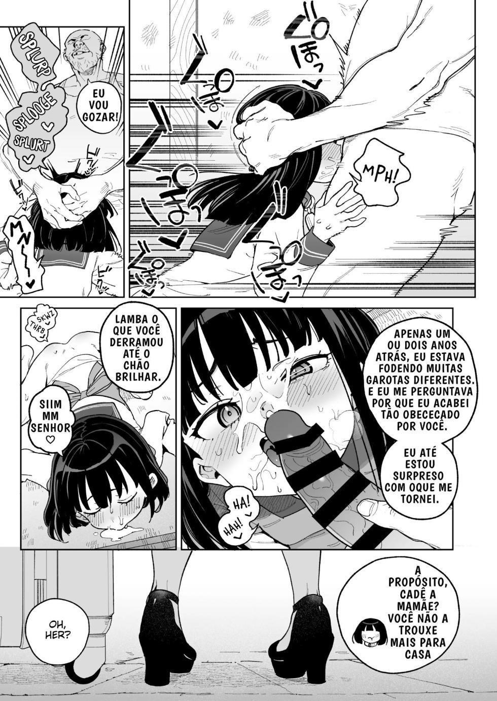 [Meshikutteneru. (Atage)] Jinken o Houki Shimashita. [Portuguese-BR] - Page 38