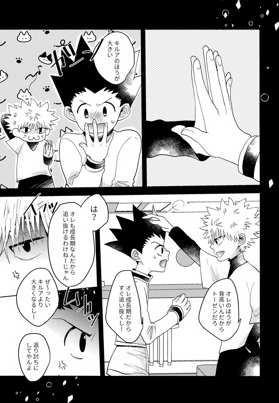 (Re:HUNTER 10) [ACUTE (siyo)] stay gold (Hunter x Hunter) - Page 13