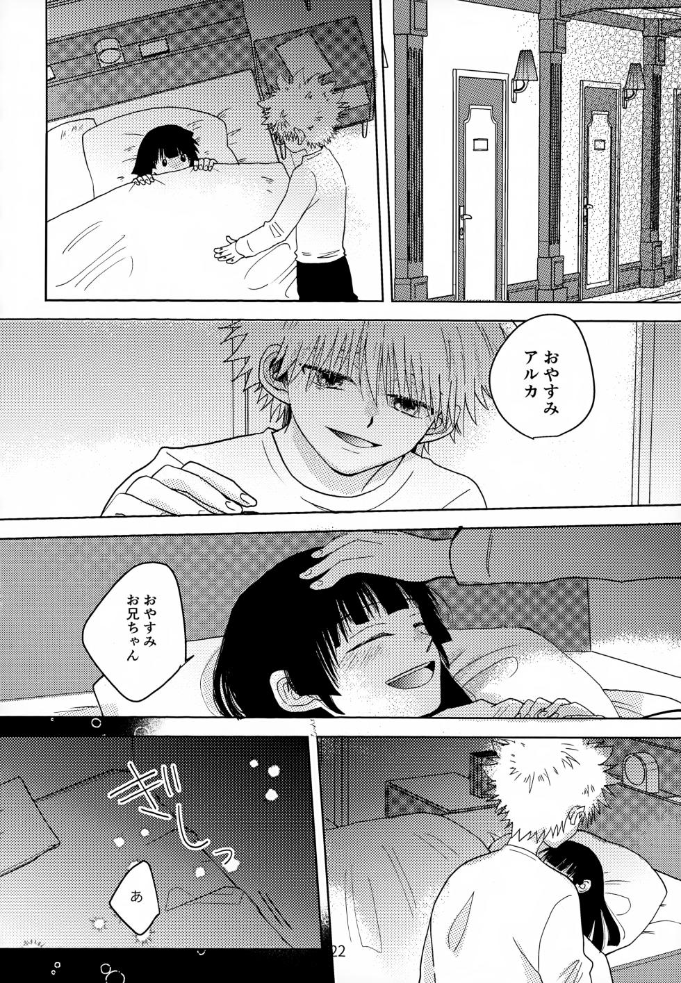 (Re:HUNTER 10) [ACUTE (siyo)] stay gold (Hunter x Hunter) - Page 22