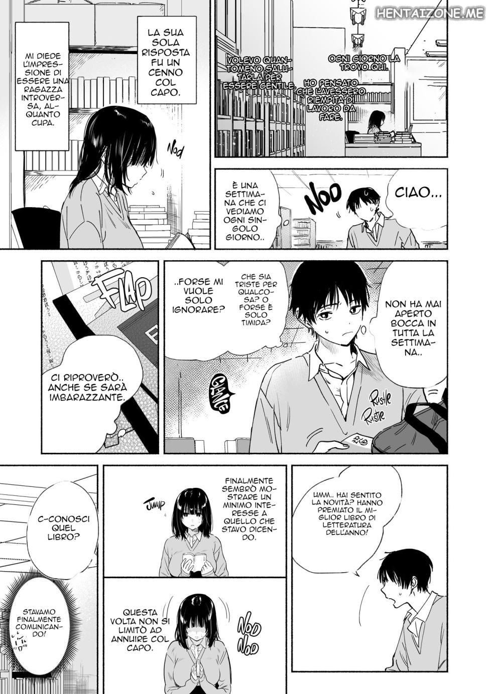 [Yuzuya (Yuzuha)] Mukuchi na Tosho Iin to Sex Zuke. | Scopate segrete con la ragazza silenziosa della biblioteca [Italian] [Decensored] [Digital] - Page 12