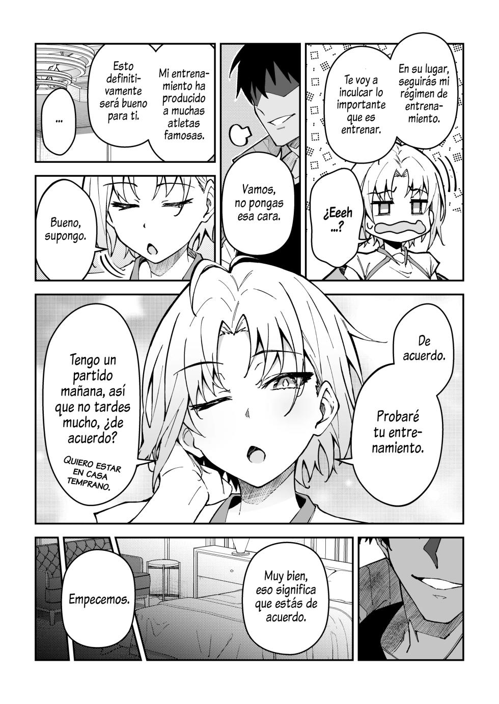 [Syunichi Kansuu (Syunichi)] Gachihame SEX Shidou 3 | Entrenamiento SEXual Intesivo 3 [Spanish] [Al Chile no Sé Scan] [Digital] - Page 7