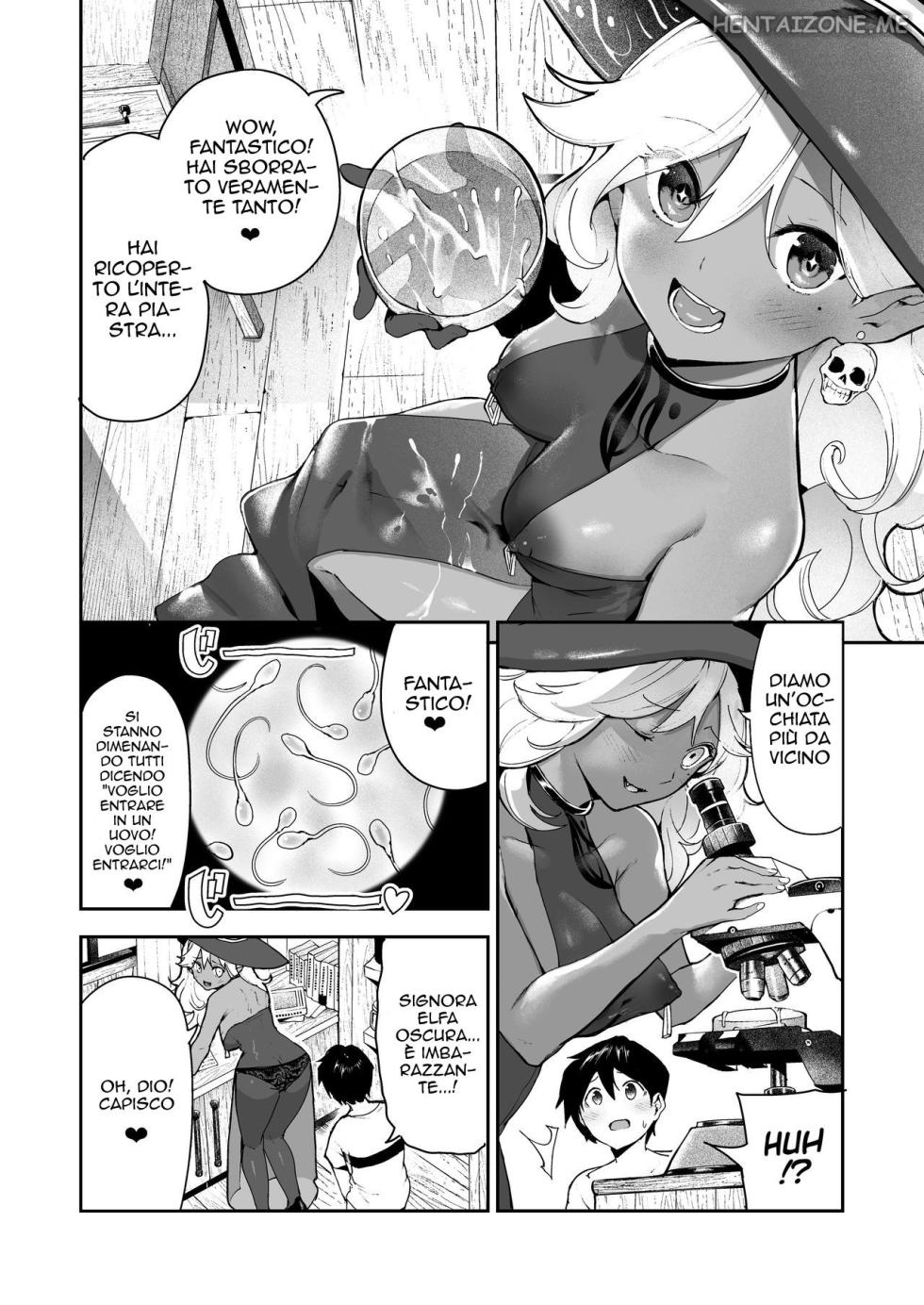 [Itsutsuse E (Itsutsuse)] Dark Elf no Ninkatsu Schale | Elfa oscura incinta [Italian] [Hentai Zone] [Digital] - Page 5