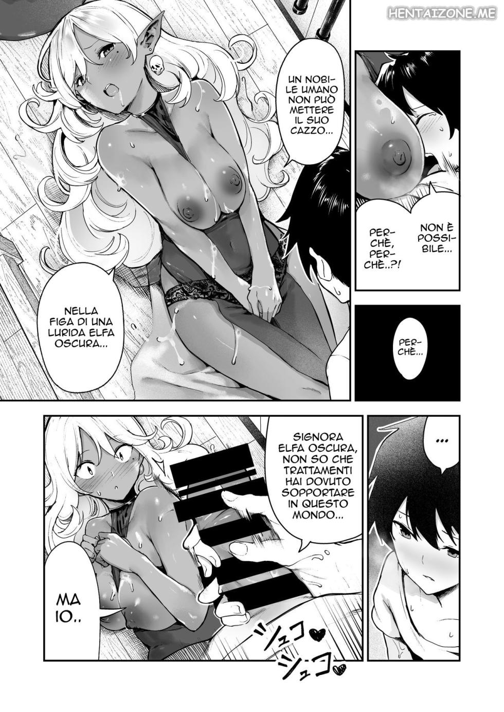 [Itsutsuse E (Itsutsuse)] Dark Elf no Ninkatsu Schale | Elfa oscura incinta [Italian] [Hentai Zone] [Digital] - Page 14
