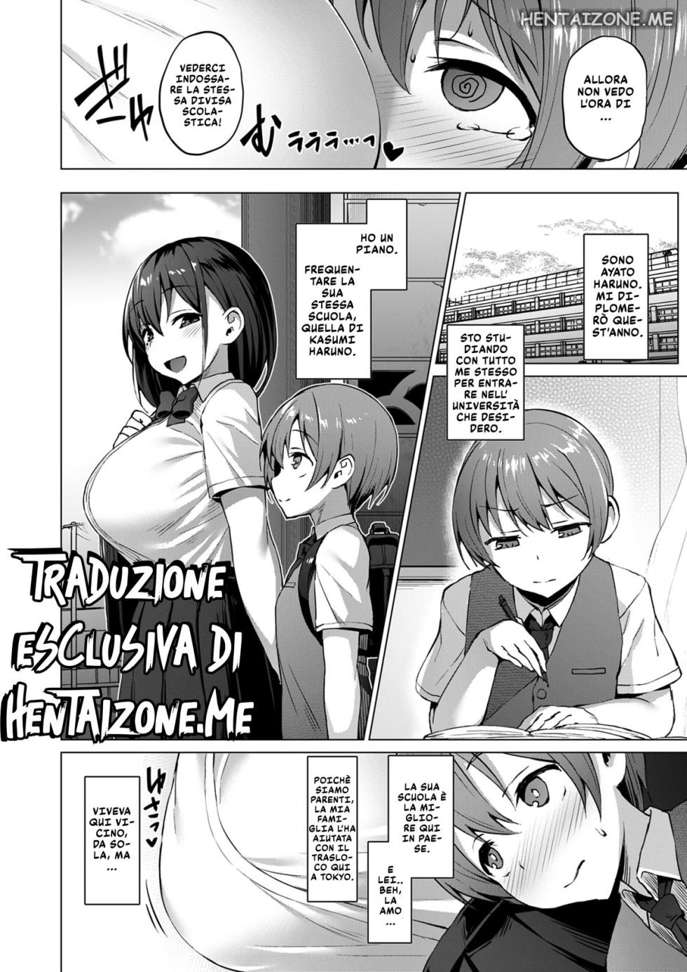 [Vpan's EXTASY (Satou Kuuki)] Netosis ~Haruno Kasumi~ [Italian] [Hentai Zone] [Digital] - Page 3