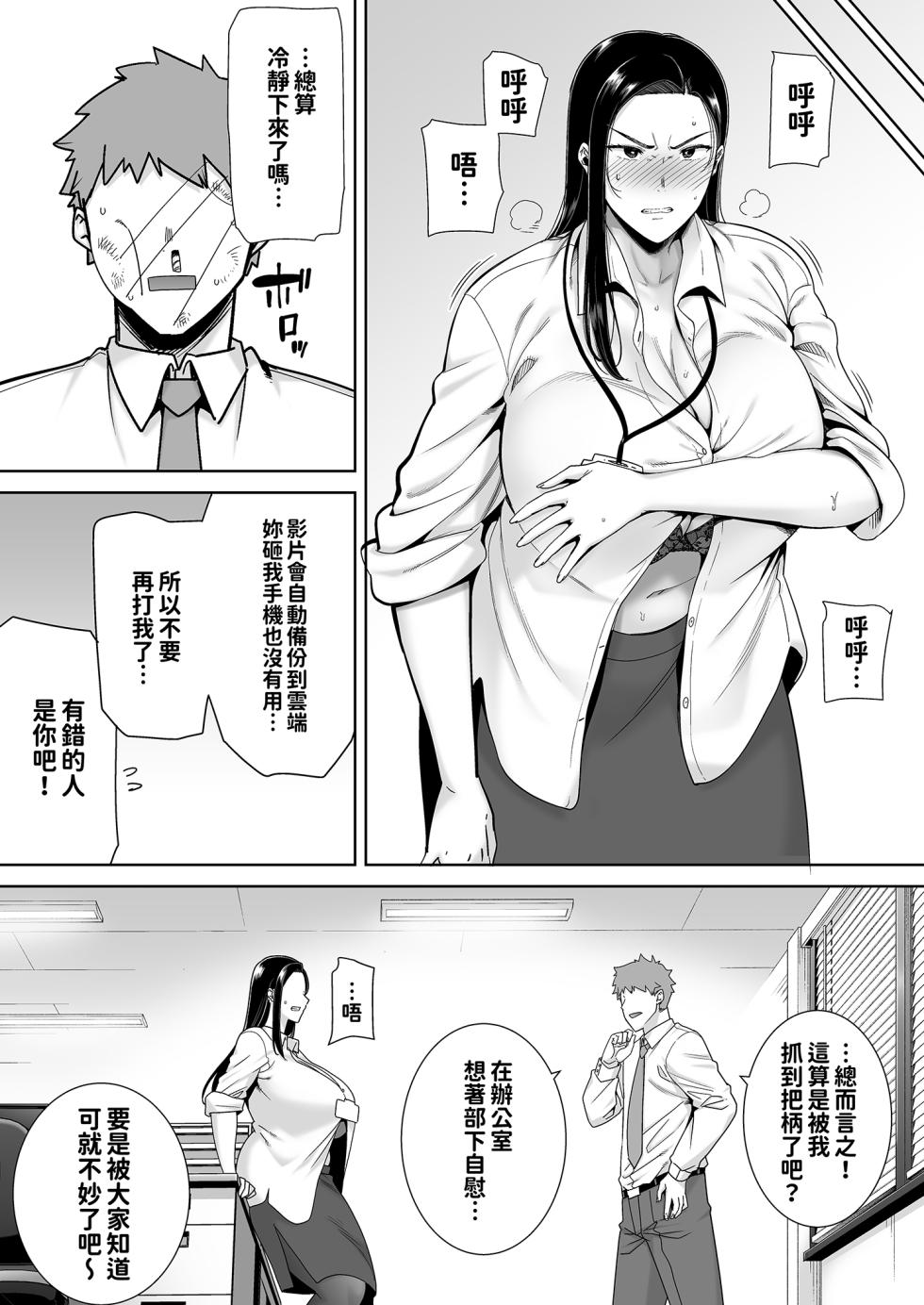 [DOLL PLAY (黒巣ガタリ)] パワハラ女上司と社畜くん｜職場霸凌的女上司與社畜君 [中文] [無修正] [本本力學實驗室] - Page 14