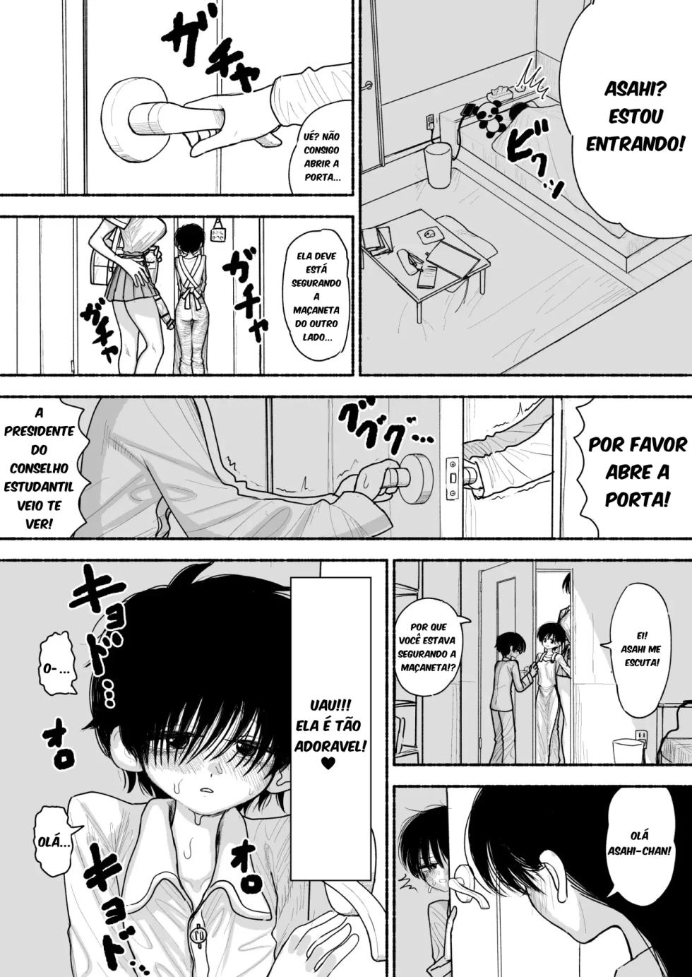 [Nagayama (Agagaga)] Futoukou no Onnanoko o Onaho Atsukai de Tanetsuke Koubi Shimakuru Futanari Seito Kaichou-san [Portuguese-BR] - Page 4