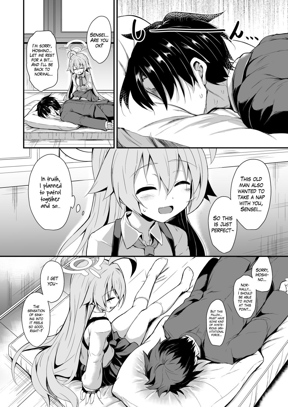 [ASTRONOMY (SeN)] Ojisan's Wet | This Old Man's Wet (Blue Archive) [English] [The Blavatsky Project] [Digital] - Page 4