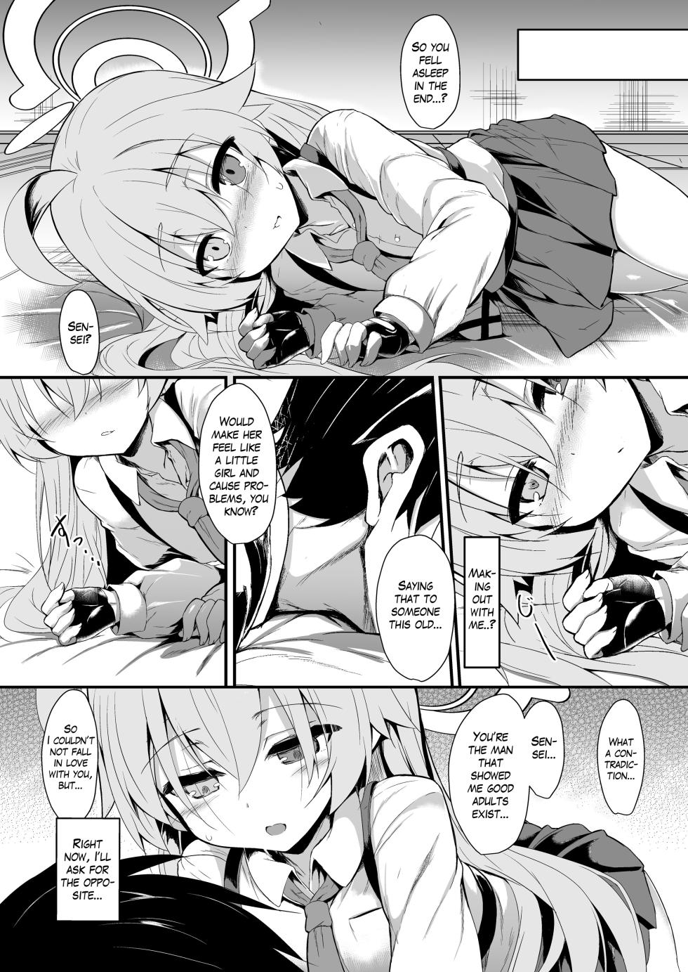 [ASTRONOMY (SeN)] Ojisan's Wet | This Old Man's Wet (Blue Archive) [English] [The Blavatsky Project] [Digital] - Page 6