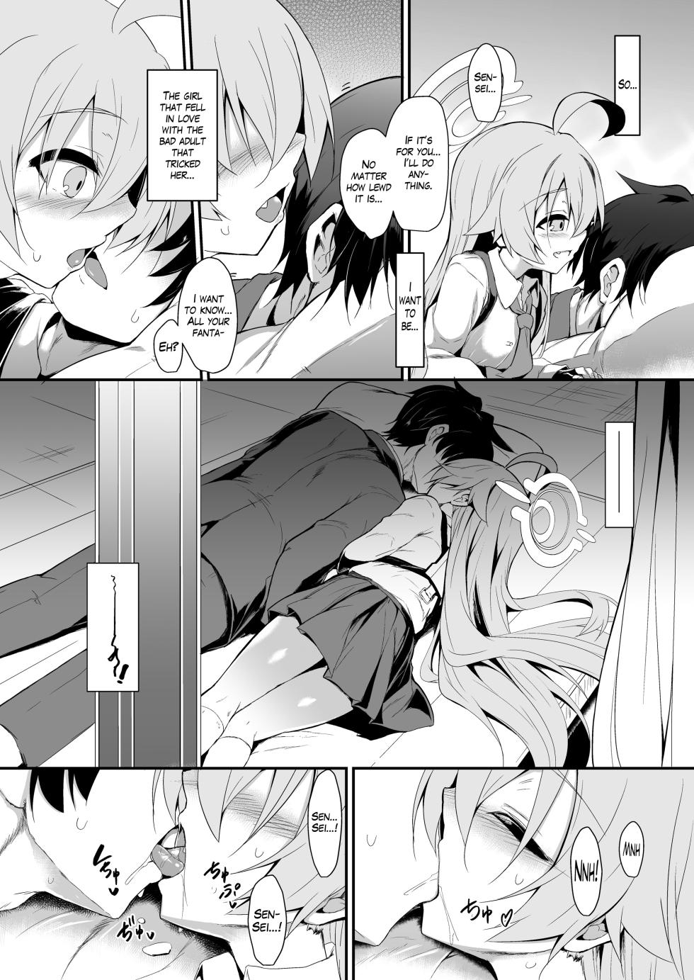 [ASTRONOMY (SeN)] Ojisan's Wet | This Old Man's Wet (Blue Archive) [English] [The Blavatsky Project] [Digital] - Page 7