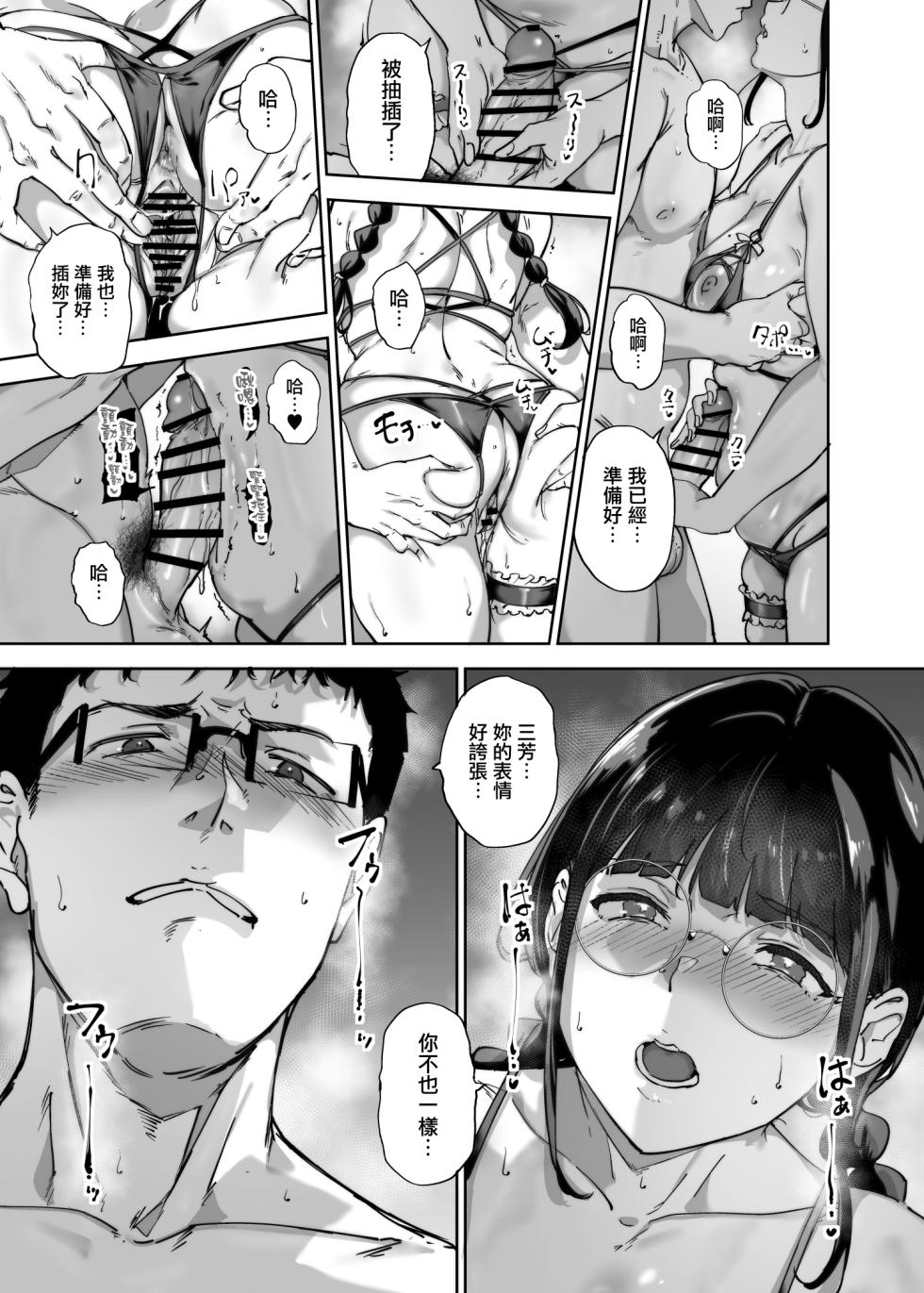 (C105) [リンゴヤ (あるぷ)] オタク友達とのセックスは最高に気持ちいい3 (オリジナル) [無邪気漢化組] - Page 27