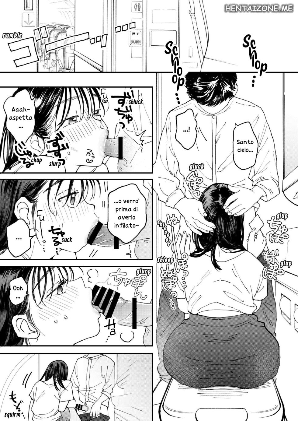 [Denbu Momo] Muramura OL-san wa Hikouki no Naka demo Seiyoku o Mitashitai | L'eccitata Ol-San anche in aereo vuole soddisfarela sua lussuria [Italian] [Digital] - Page 26