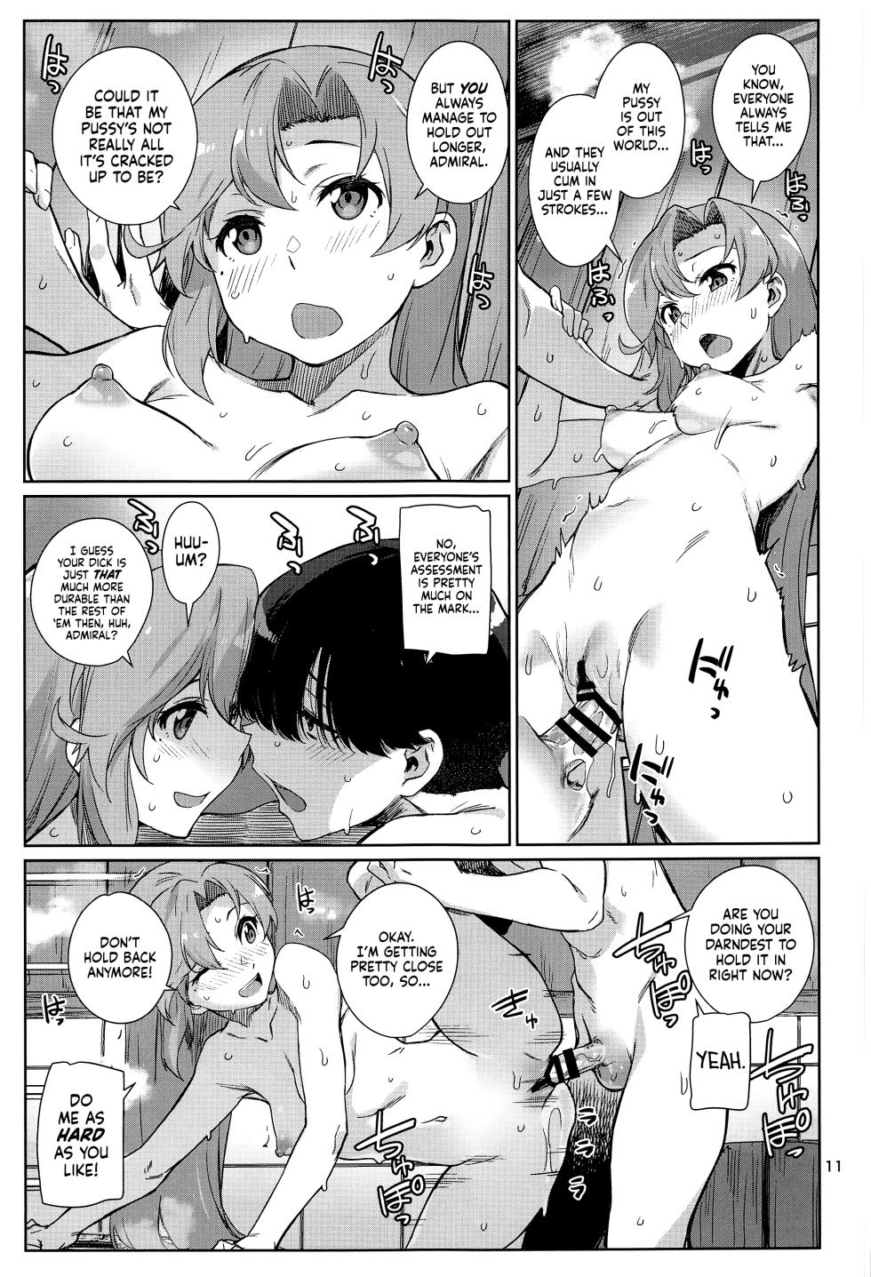 (C102) [Chotto Dake Aruyo. (Takemura Sesshu)] Kinaki Toyomu ー Calling Warble (Kantai Collection -KanColle-) [English] [head empty] - Page 11