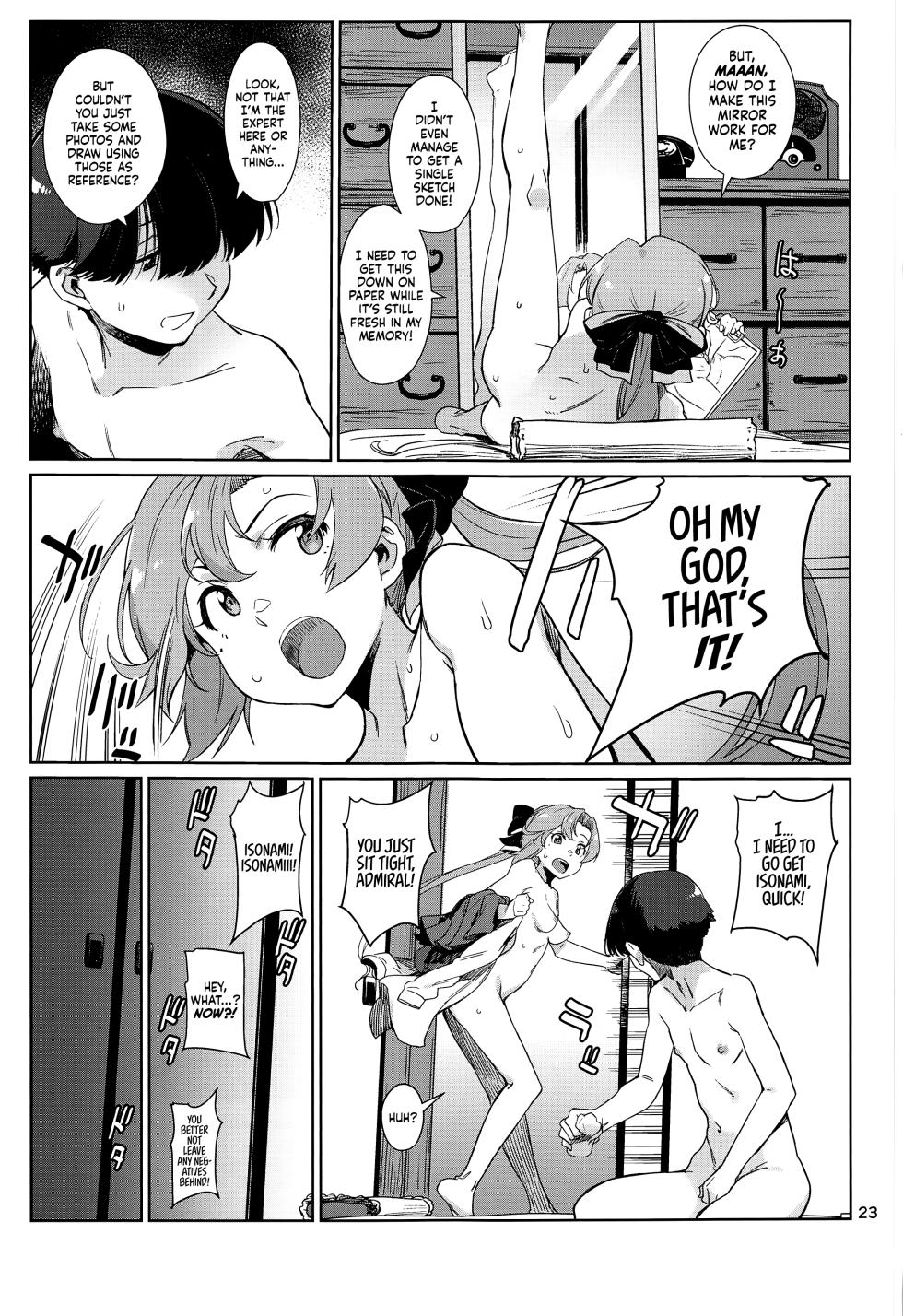 (C102) [Chotto Dake Aruyo. (Takemura Sesshu)] Kinaki Toyomu ー Calling Warble (Kantai Collection -KanColle-) [English] [head empty] - Page 23