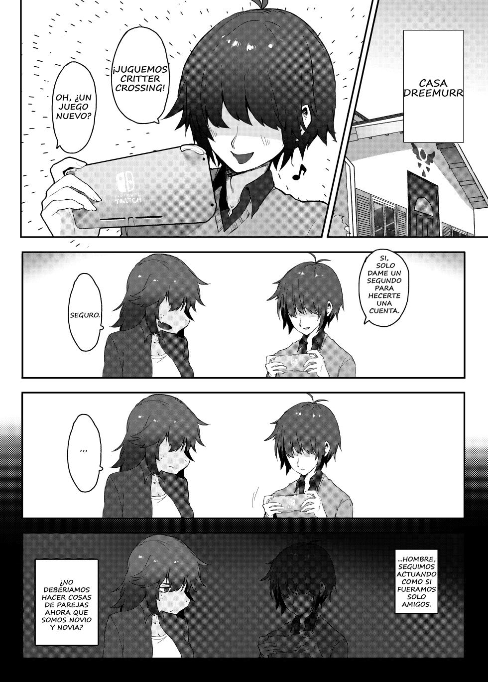 [Komugiko] Tell Me That You Love Me (Fly me to the moon) (Deltarune) [Spanish] - Page 5