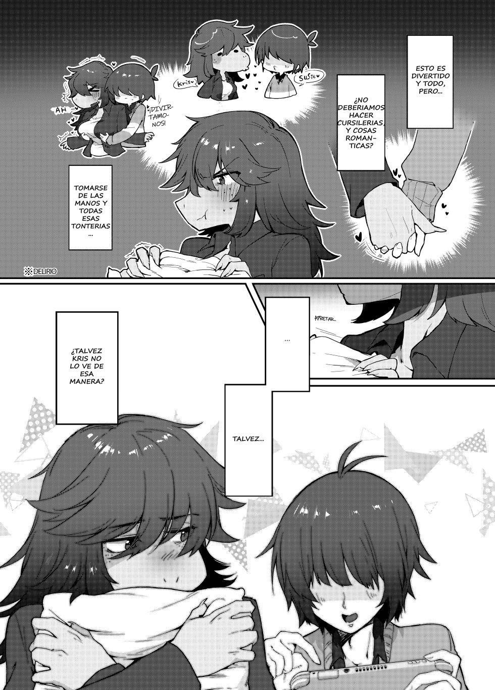 [Komugiko] Tell Me That You Love Me (Fly me to the moon) (Deltarune) [Spanish] - Page 6
