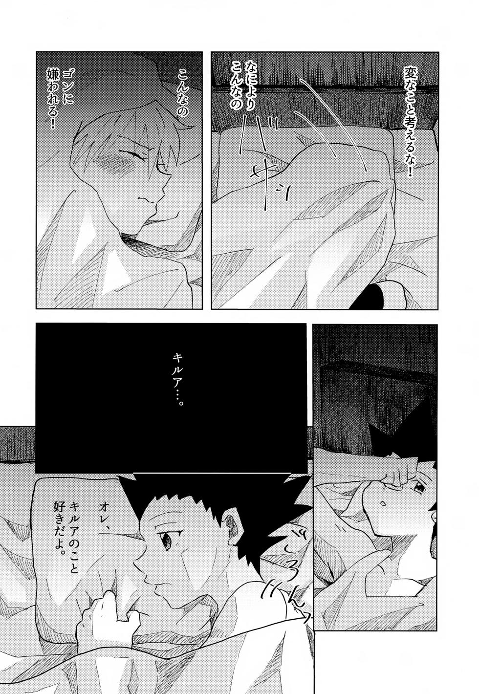 [Rakurui no Sonosakihe (Mu)] Kono Kimochi ni Namae o Tsukeyou. (Hunter x Hunter) - Page 8