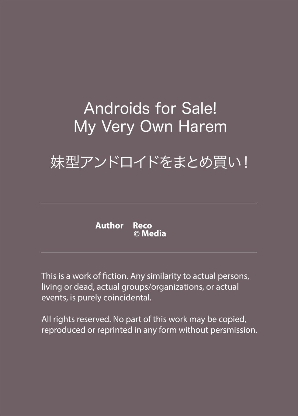 [Reco] Androids For Sale! My Very Own Harem - Page 24