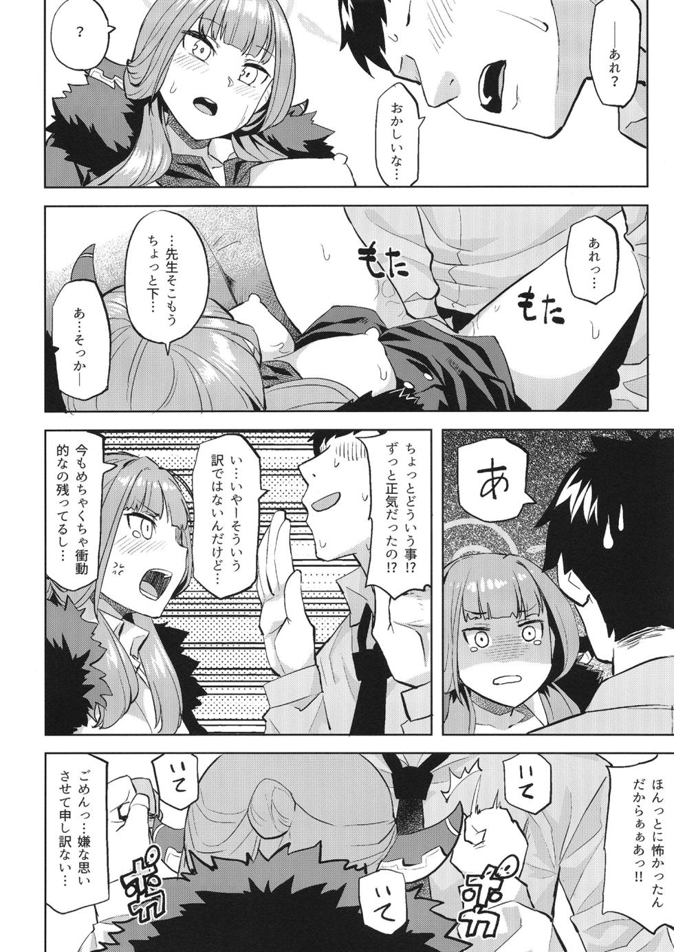 [Tenrake Chaya (Ahru.) XX Iyoku o Takameru Hoho (Blue Archive) [Digital] - Page 7