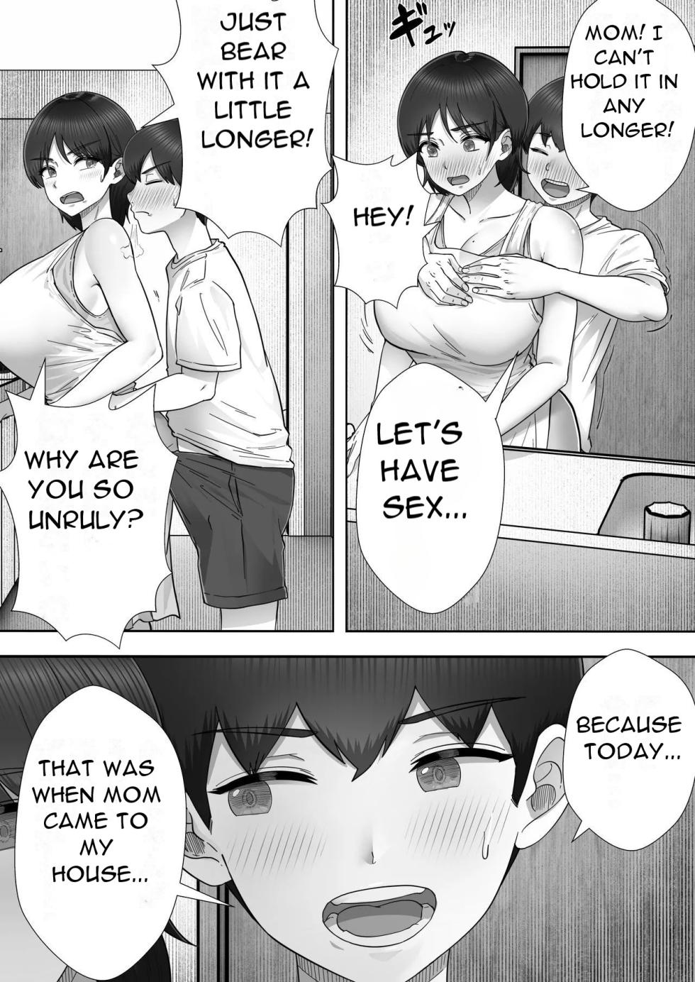 [Tarobaumu] DeliHeal Kaa-chan 3 ~Having Sex with My Favorite Kaa-chan and Having a Half-Cohabitation Life~ [English][DarklordMTLs] - Page 9
