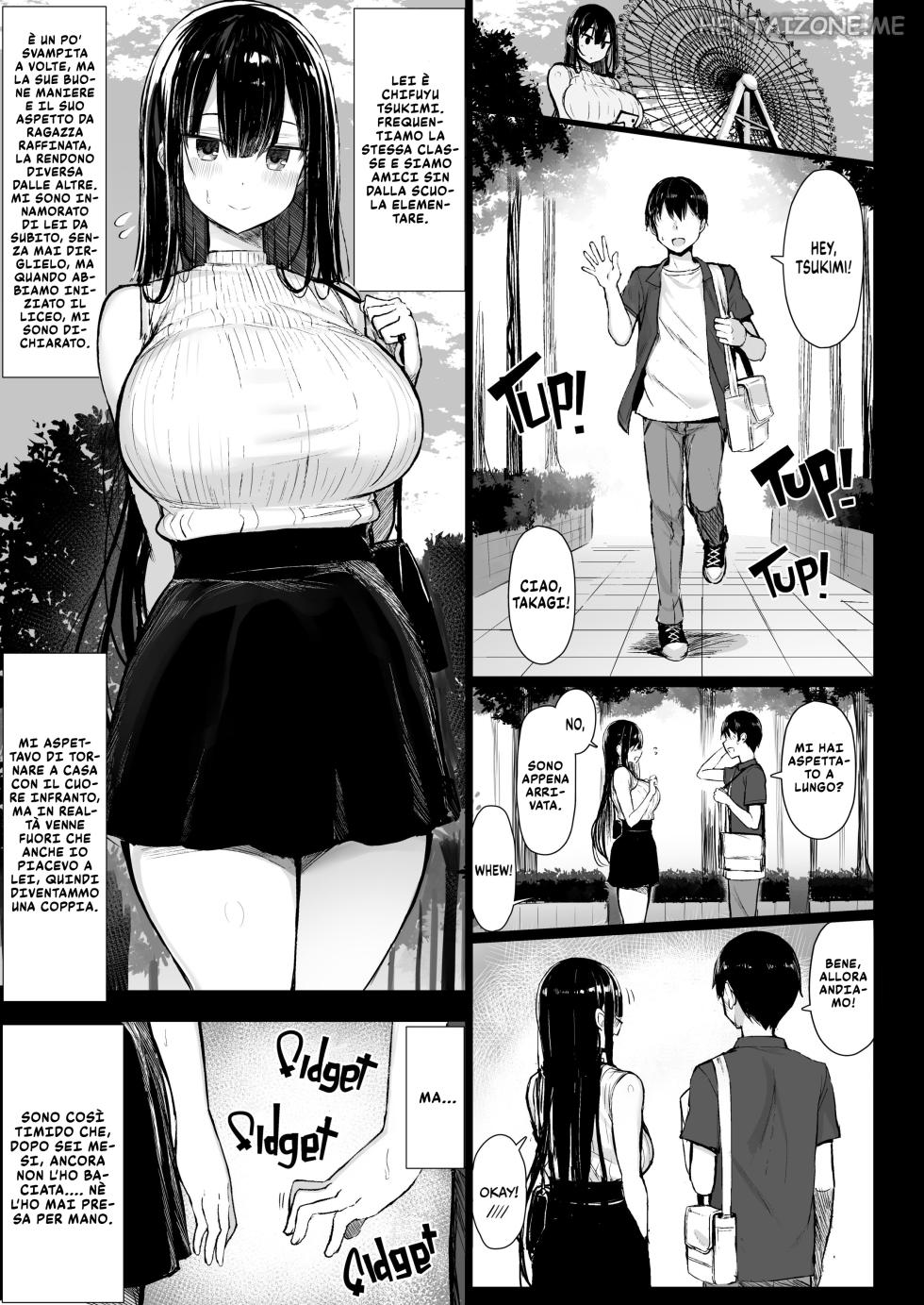 [MOSQUITONE. (Great Mosu)] Seiso Kanojo, Ochiru. | Fidanzata pura finita male Ch. 1-2 [Italian] [Decensored] - Page 2