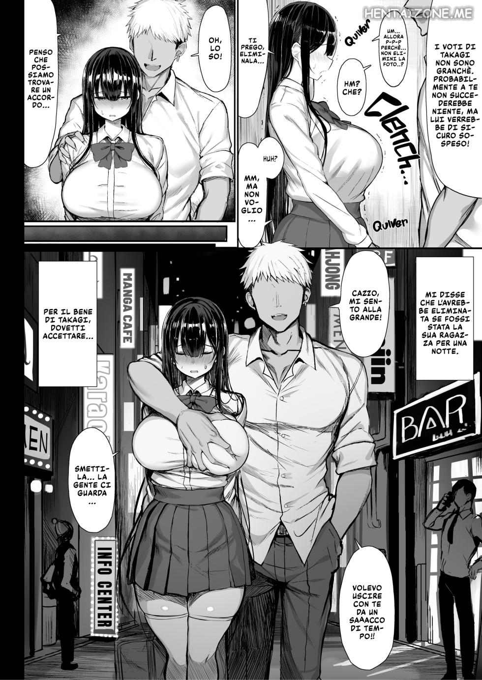 [MOSQUITONE. (Great Mosu)] Seiso Kanojo, Ochiru. | Fidanzata pura finita male Ch. 1-2 [Italian] [Decensored] - Page 7