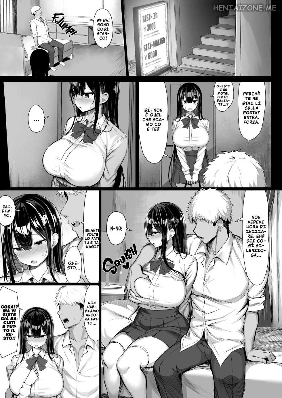 [MOSQUITONE. (Great Mosu)] Seiso Kanojo, Ochiru. | Fidanzata pura finita male Ch. 1-2 [Italian] [Decensored] - Page 8