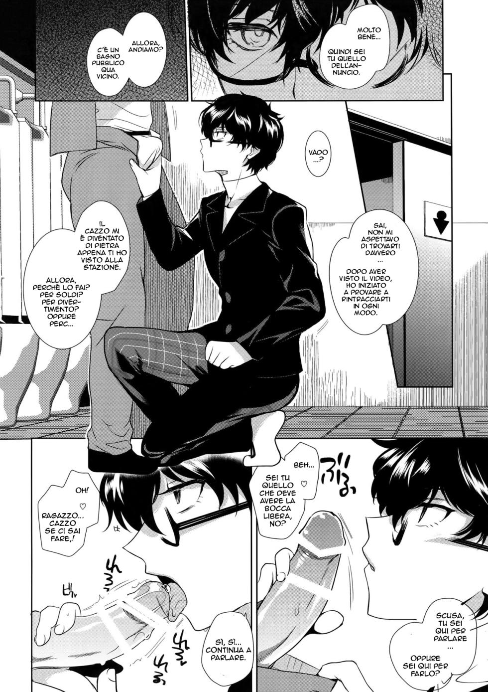 (Another Control 7) [downbeat (Kirimoto Yuuji)] JOKER-R (Persona 5) [Italian - IcyPolarGuy] - Page 5