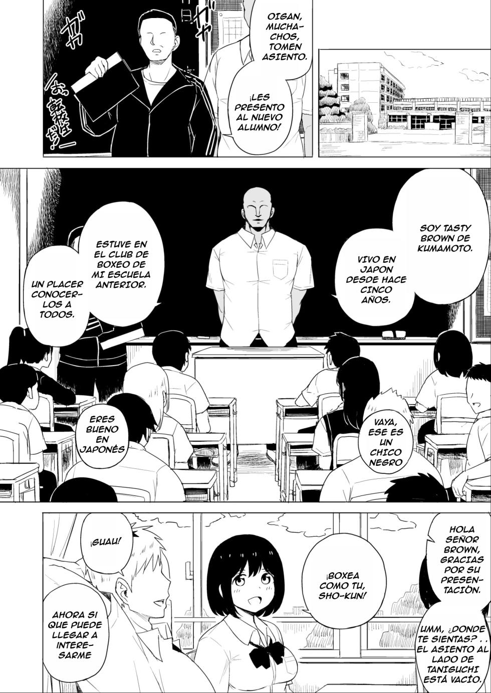 [Laby Meiro] Jakuniku Kyoushoku -Kareshi Yori Tsuyoi Osu- | Selección Natural -Un hombre más fuerte que su novio- [Spanish] [D-TRAD] - Page 9