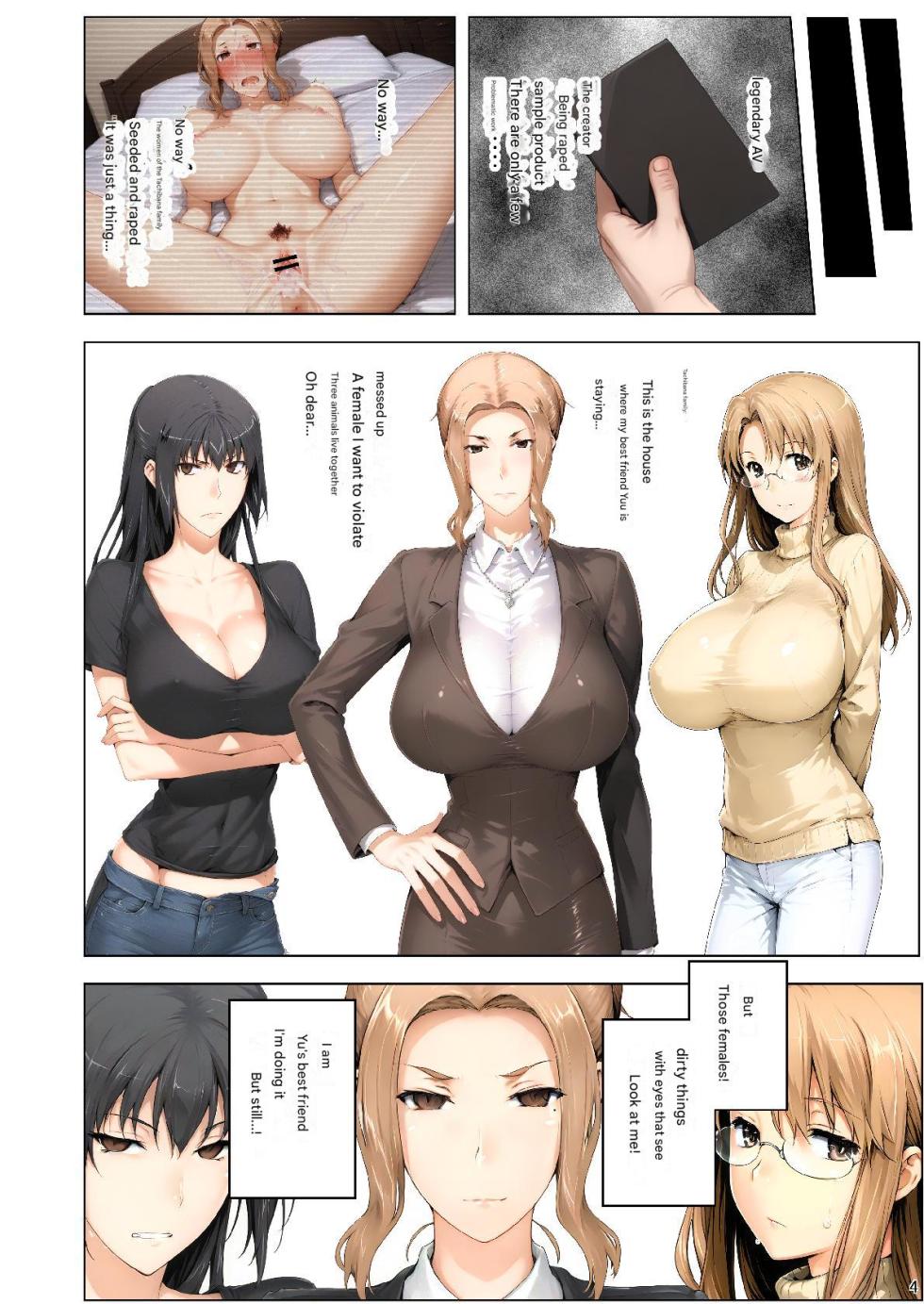 [Momomaro] Tachibana-san-chi no Kyouhaku NTR Jijou Kyouka-san Hen | Tachibana-san's Blackmail NTR Circumstances: Kyouka-san Edition [AI Generated] [English] [Machine-Translated] - Page 5