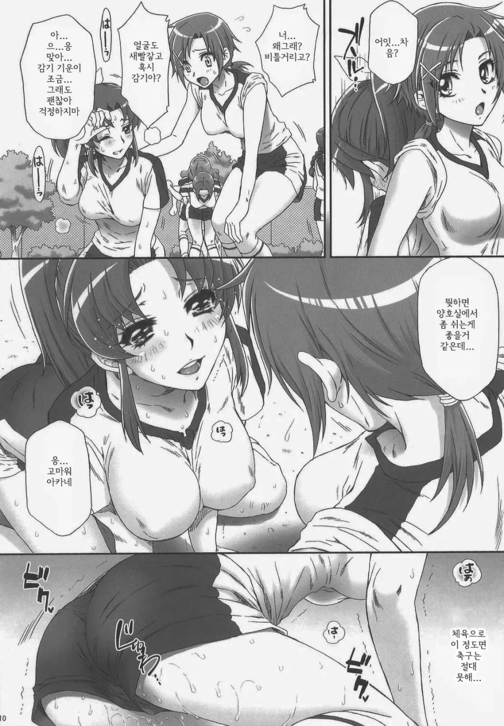 (C84) [U.R.C (Momoya Show-Neko)] Nao-chan de Asobou 2 (Smile Precure!) [Decensord] [Korean] - Page 10