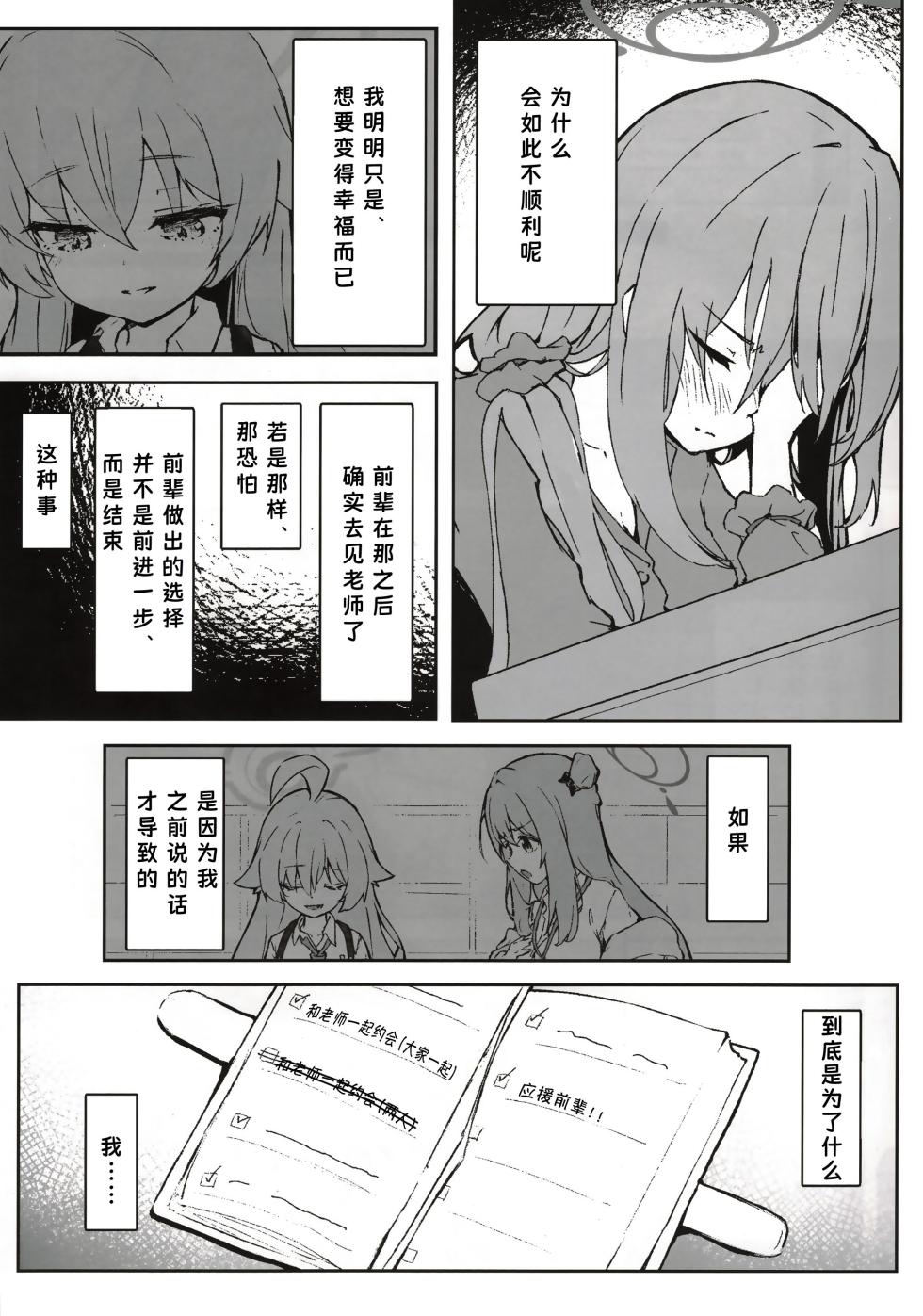 (C105) [MerumeruDan (Meruuwo)] Sono Te kara Afureru Hodo no | 于她手中绽放之物 (Blue Archive) [Chinese] [aisakaX小梓X云笺联合汉化] - Page 2