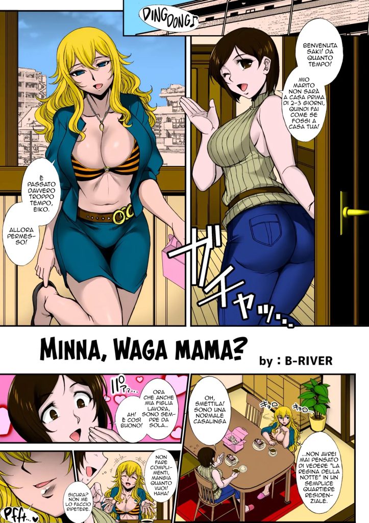 [I-Raf-you (B-RIVER)] Minna, Waga Mama? | Io e i miei Capricci (Microne Magazine Vol. 60) [Italian] [Colorized] [Digital] - Page 1