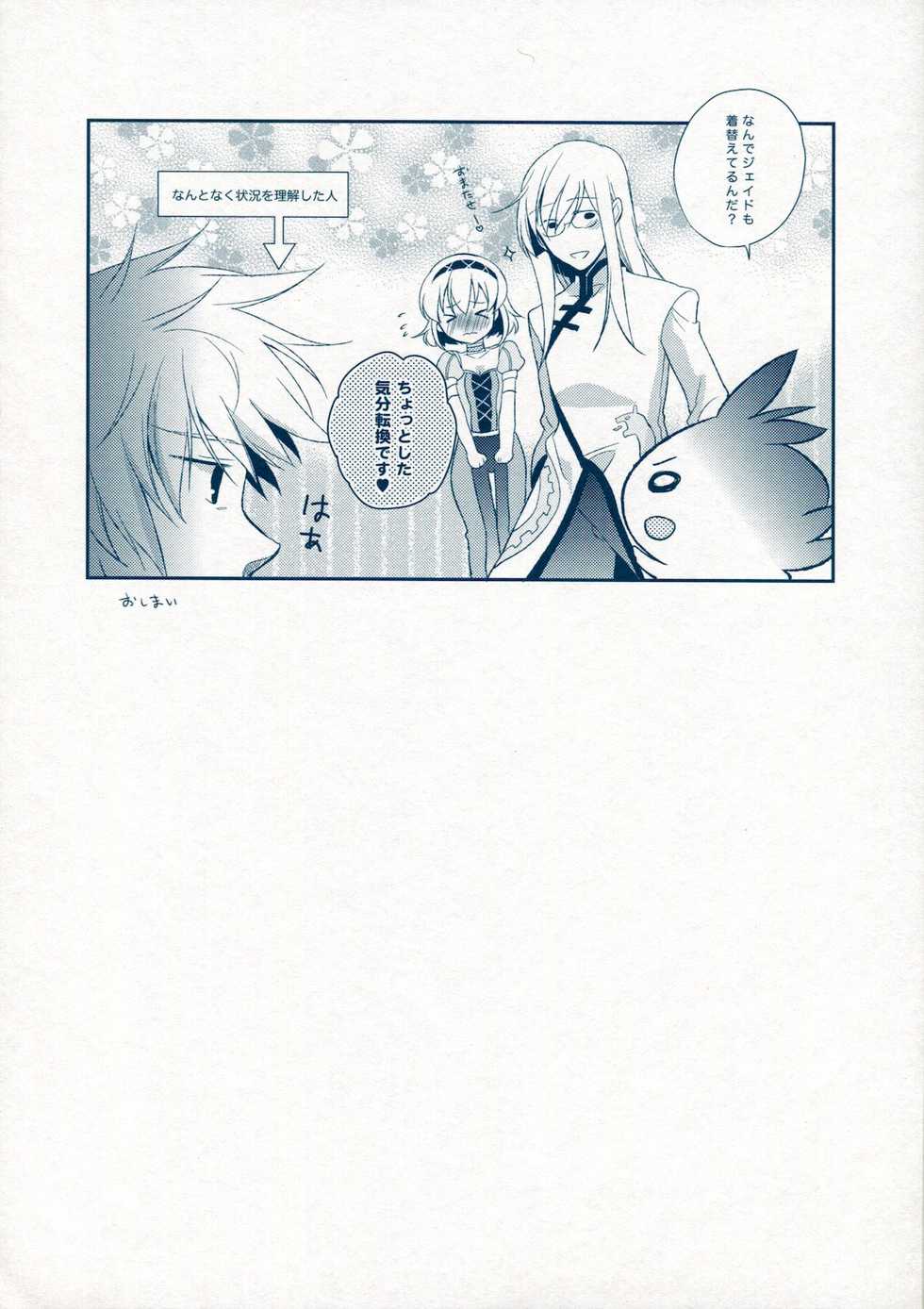 (C78) [Shinsen Gokuraku (Shuragyoku Mami)] BIRITAI (Tales of the Abyss) - Page 37