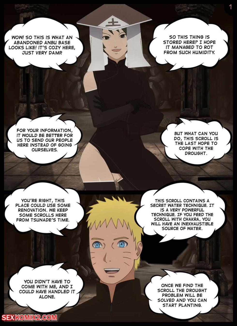 Naruto. An obscene offer. KristoLin for sexkomix2.com - Page 2