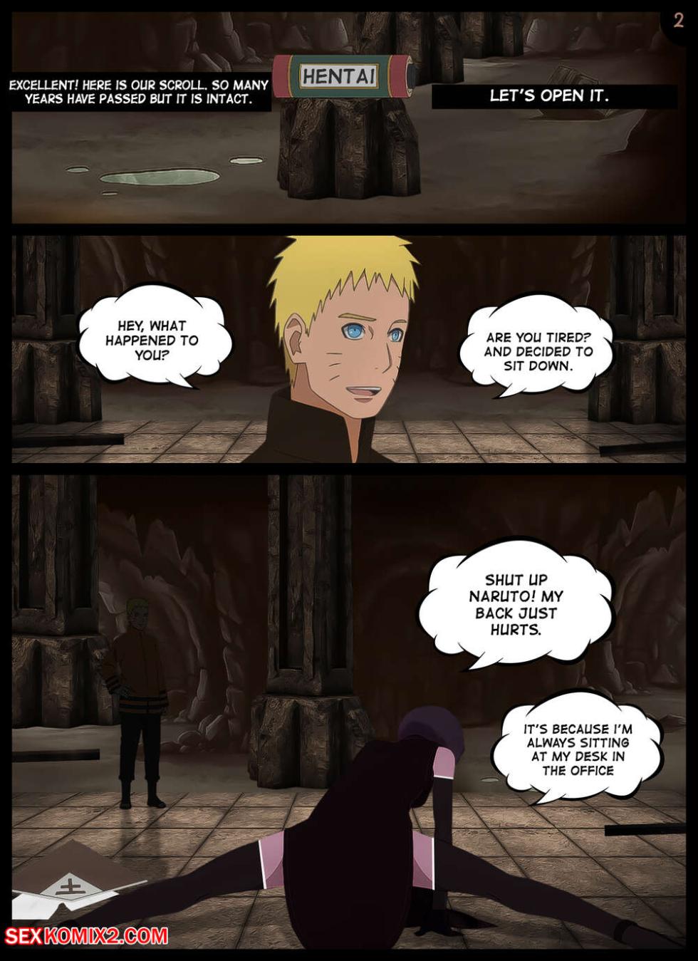 Naruto. An obscene offer. KristoLin for sexkomix2.com - Page 3