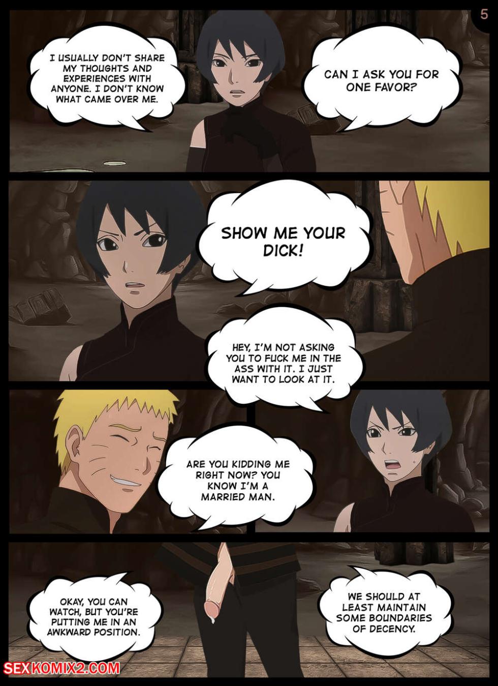 Naruto. An obscene offer. KristoLin for sexkomix2.com - Page 6