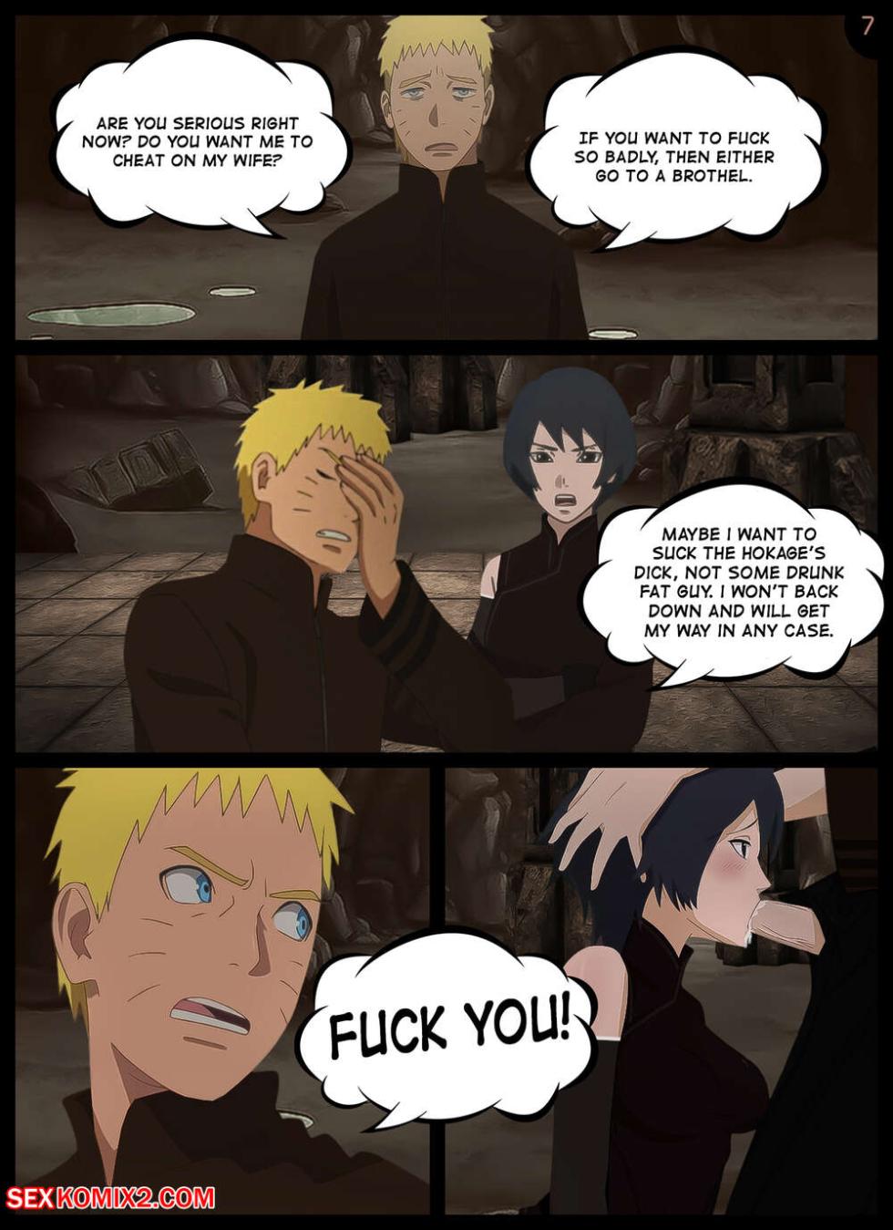 Naruto. An obscene offer. KristoLin for sexkomix2.com - Page 8