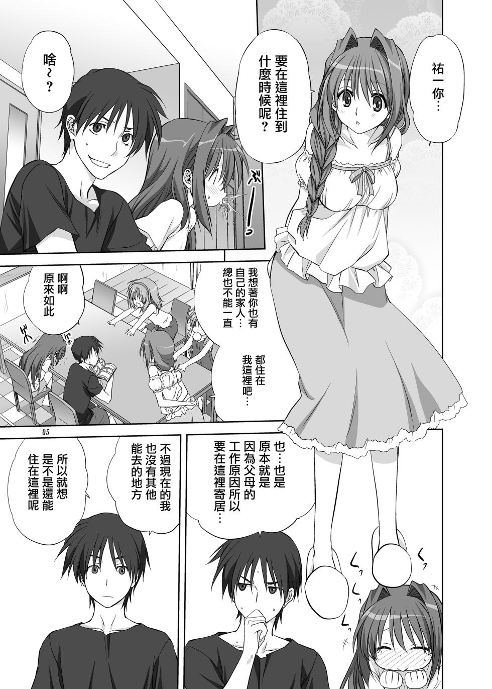 [Mitarashi Club (Mitarashi Kousei)] Akiko-san to Issho 8 (Kanon) [Chinese] [无毒汉化组] [Digital] - Page 4