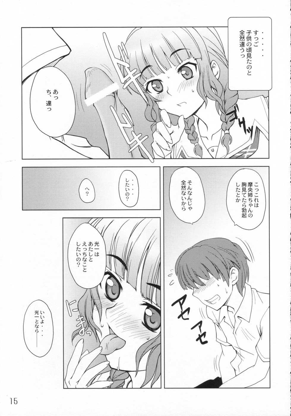 (C70) [Sashichigai-dan, Tsurukiya (Kusano Kouichi, RAYMON, Mutsuki Ginji)] ** Kiss (KiMiKiSS) - Page 14