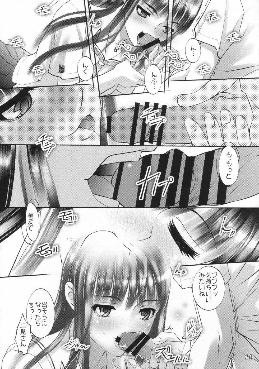 (C70) [Sashichigai-dan, Tsurukiya (Kusano Kouichi, RAYMON, Mutsuki Ginji)] ** Kiss (KiMiKiSS) - Page 23