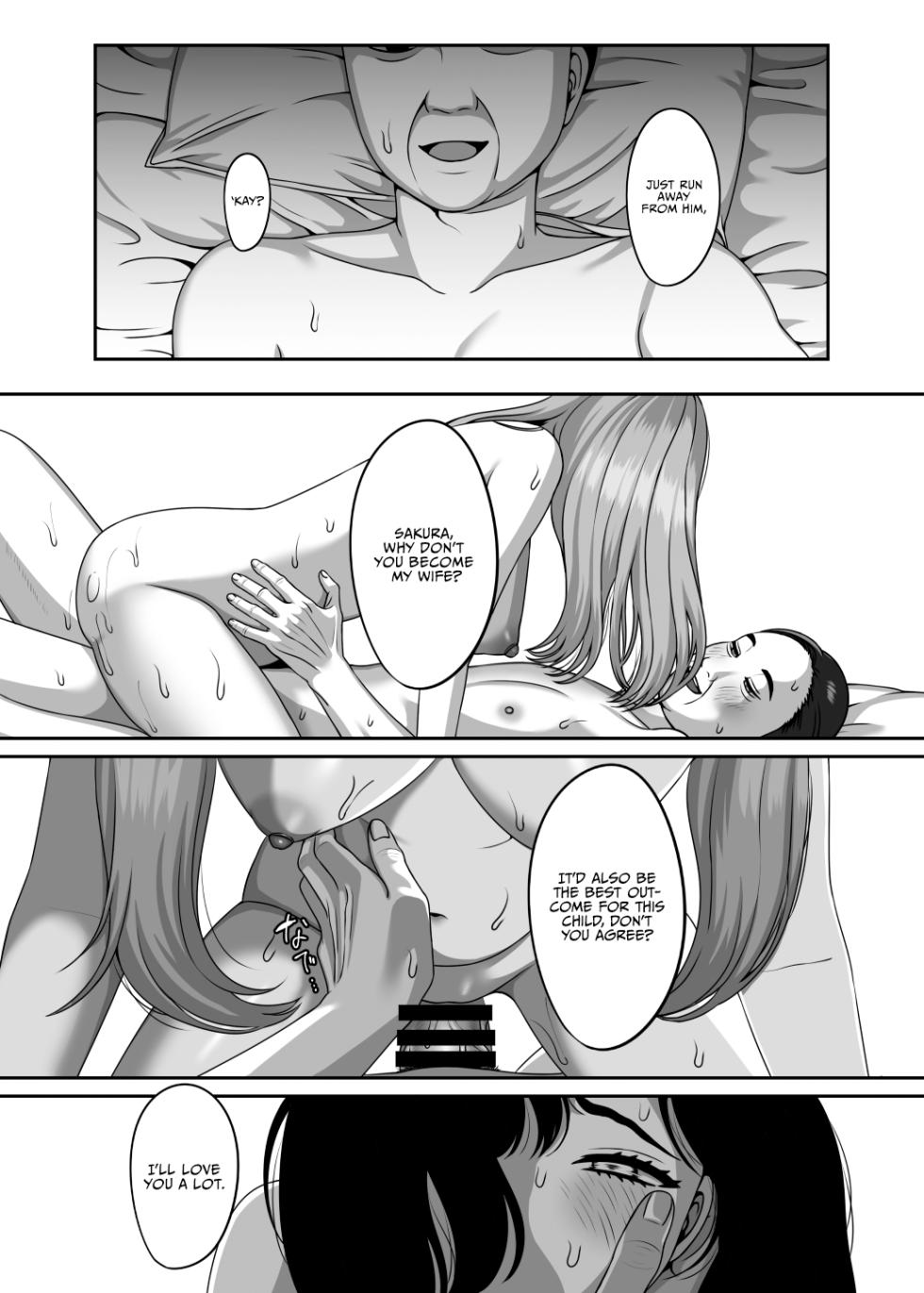 [GABUGABU (GABURI)] Otto no Tame no Ranshi o Tanin no Seishi ni Ubawaremashita [English] [Vivid Rabbit Translation] [Digital] - Page 39