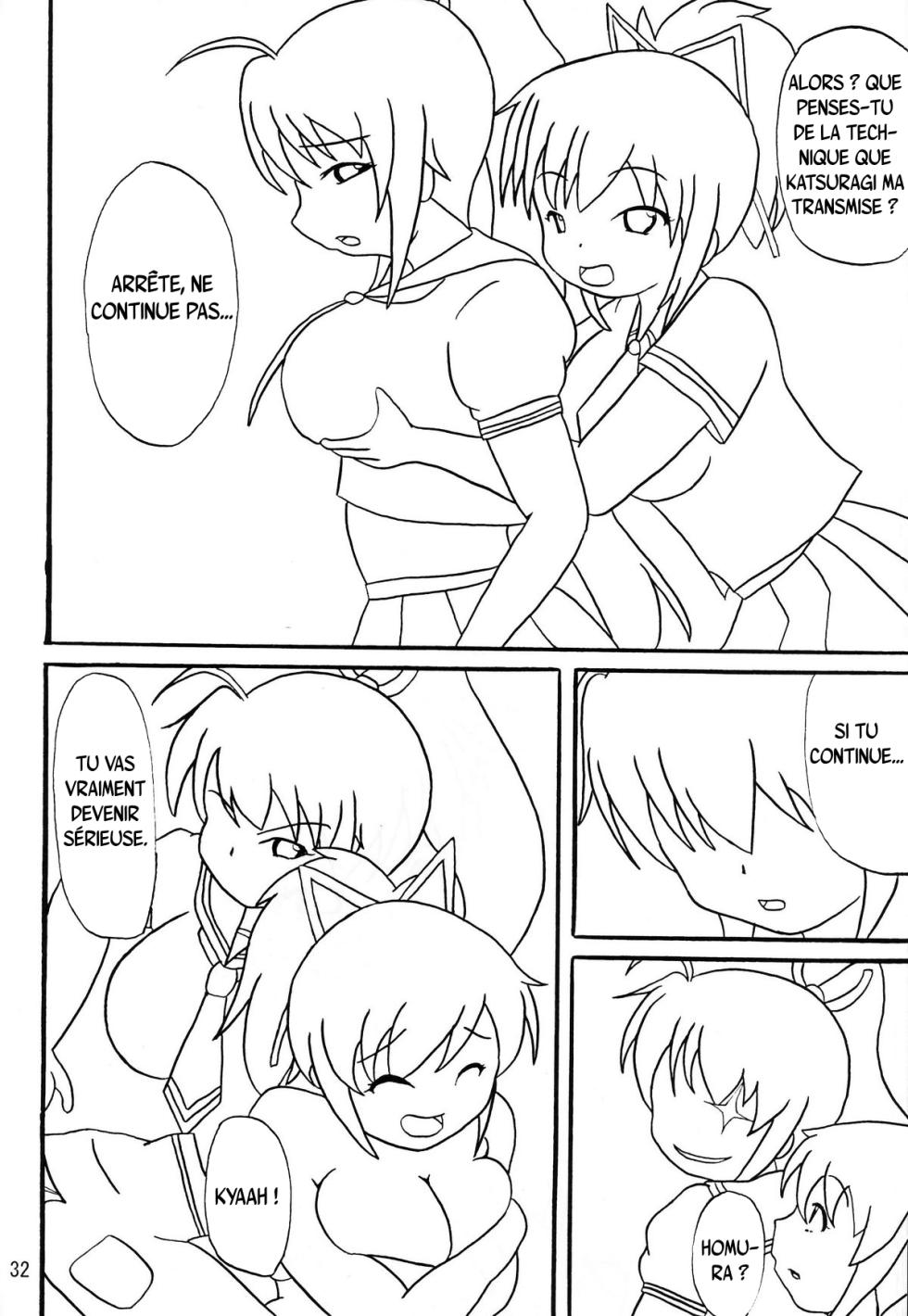 (C81) [KATAMARI-YA (Kanetsuki Masayoshi)] Hi-Nyuu  | Grand Cru Mammaire (Senran Kagura) [french] - Page 31