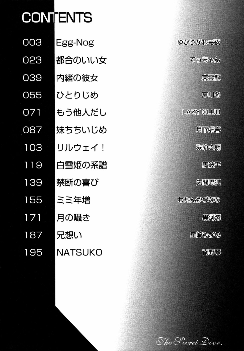 [Anthology] Himitsu no Tobira Vol. 3 - Page 5